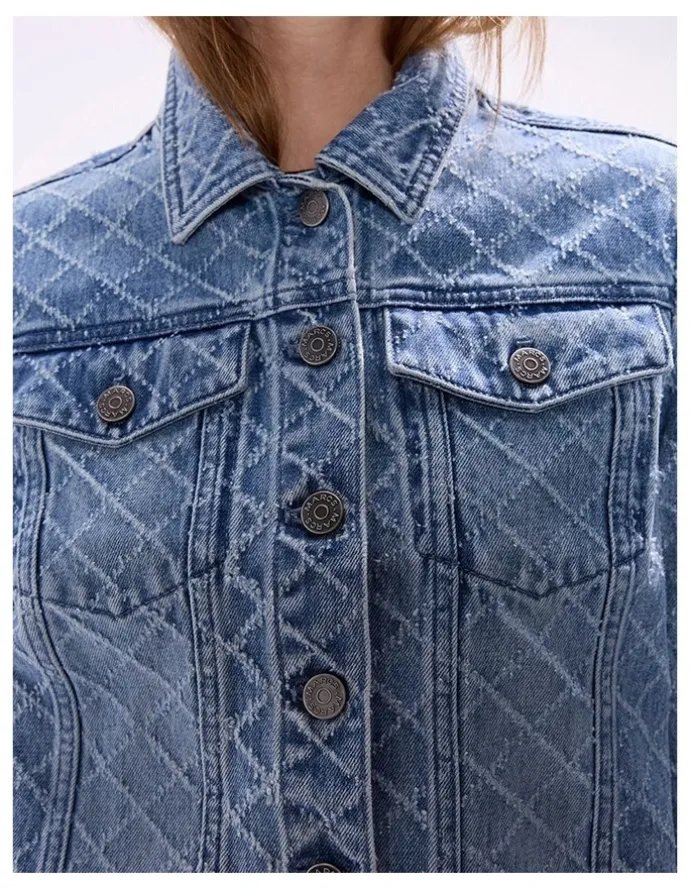 Marcs Sally Denim Jacket in Light Blue