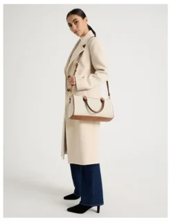 Marcs Salzburg Tote Bag in Natural & Tan
