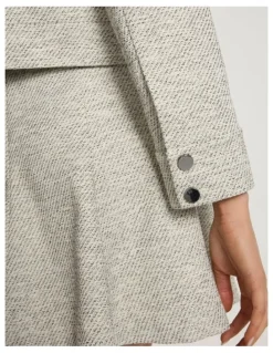 Marcs So Little Time Tweed Jacket in Ivory Multi