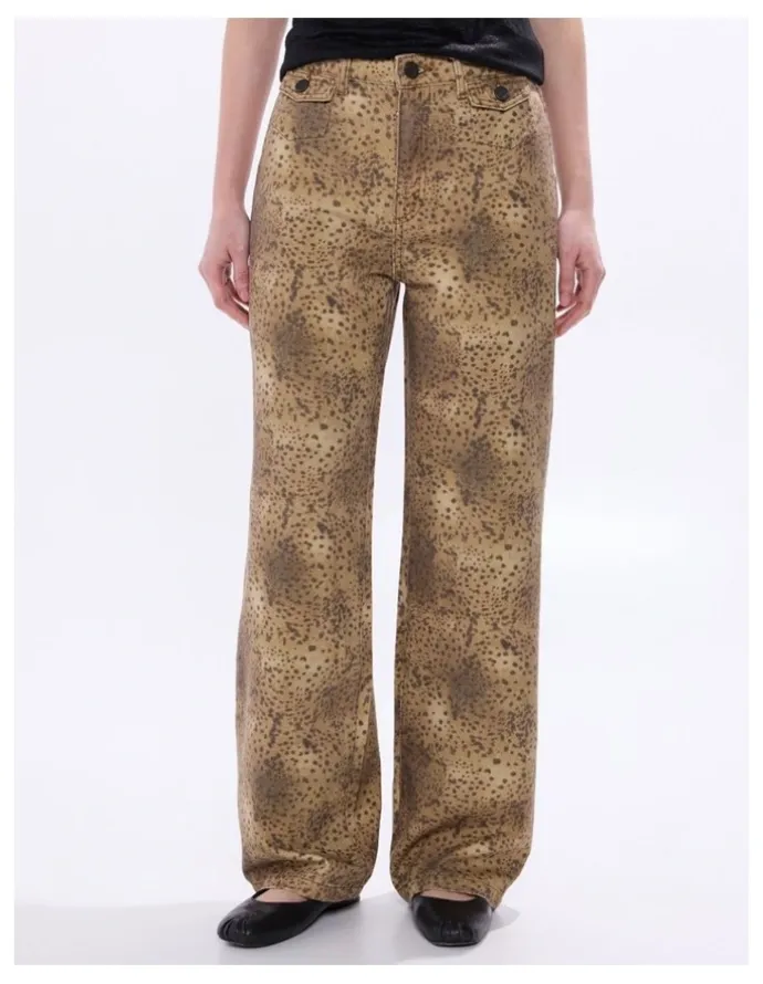 Marcs Spot To The Top Jeans in Brown Multi