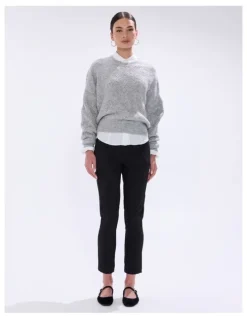Marcs Tamara 7/8Th Pant in Black
