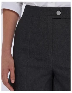 Marcs Tate Smart Denim Short in Washed Black