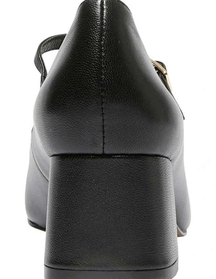 Marcs Tempt Heeled Shoes in Black Glove