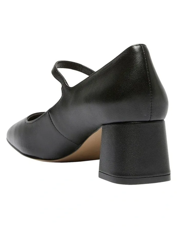 Marcs Tempt Heeled Shoes in Black Glove