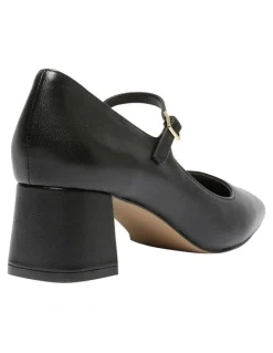 Marcs Tempt Heeled Shoes in Black Glove