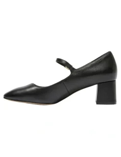 Marcs Tempt Heeled Shoes in Black Glove