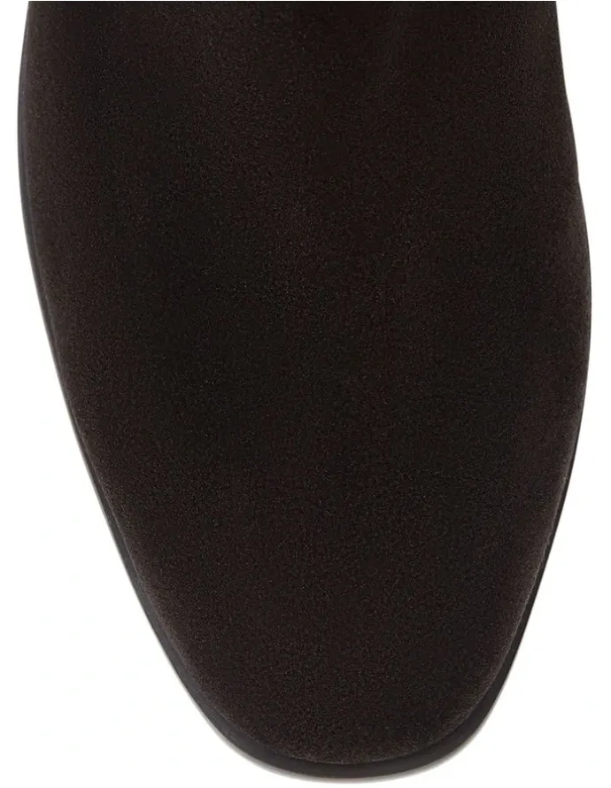 Marcs Titan Boots in Chocolate Suede