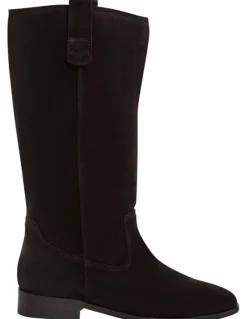 Marcs Titan Boots in Chocolate Suede