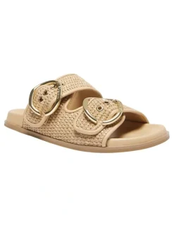 Marcs Tone Sandals in Natural Raffia