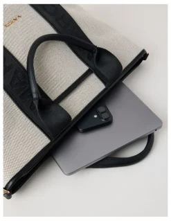 Marcs Tote Bag in Black & White