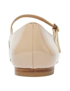 Marcs Tottie Flat Shoes in Nude Patent Leather