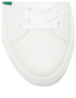 Marcs Trio Sneakers in White / Green
