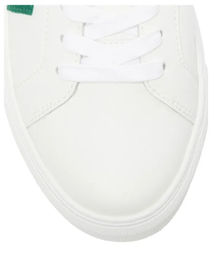 Marcs Trio Sneakers in White / Green