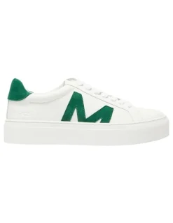 Marcs Trio Sneakers in White / Green