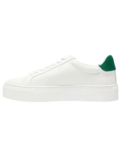 Marcs Trio Sneakers in White / Green