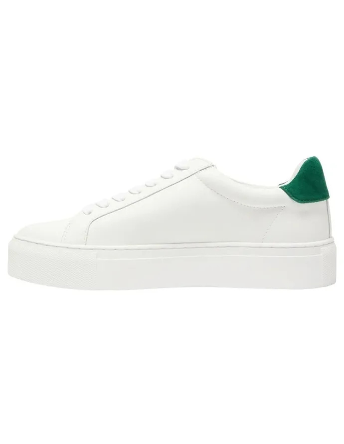 Marcs Trio Sneakers in White / Green