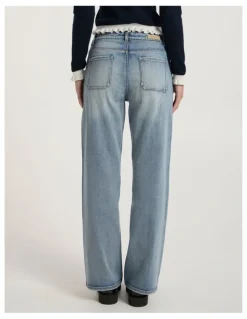 Marcs Amy Straight Leg Jean in Mediterranean Blue