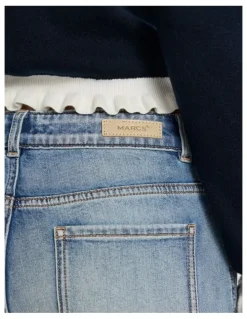 Marcs Amy Straight Leg Jean in Mediterranean Blue