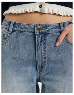 Marcs Amy Straight Leg Jean in Mediterranean Blue