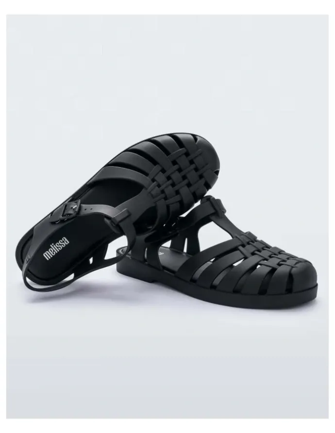 Melissa Shoes Melissa Possession Sandal - Black Matte