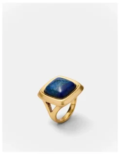 Mimco Abundance Stone Ring in Cobalt