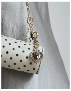 Mimco Adore Keyring in Gold Silver