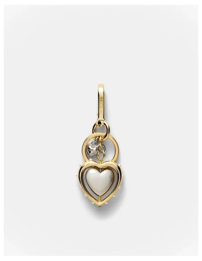 Mimco Adore Keyring in Gold Silver