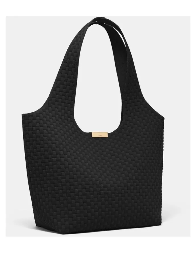Mimco Amelie Basket Tote Bag in Black
