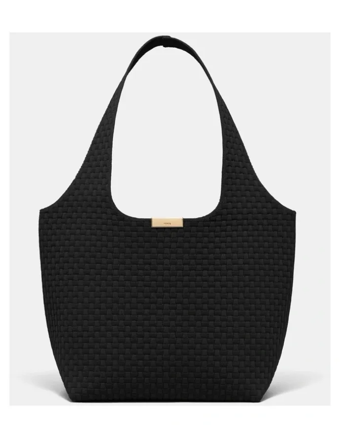Mimco Amelie Basket Tote Bag in Black
