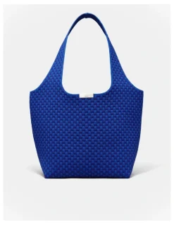 Mimco Amelie Basket Tote Bag in Cobalt