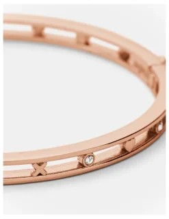 Mimco Amulet Bangle in Rose Gold
