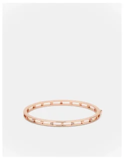 Mimco Amulet Bangle in Rose Gold