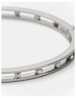 Mimco Amulet Bangle in Silver