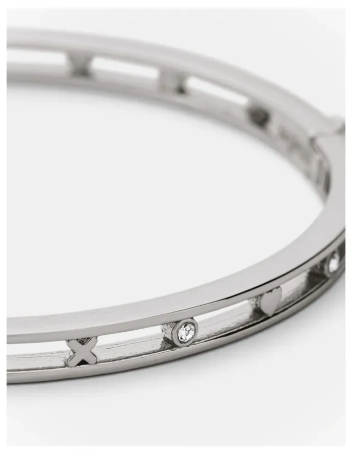 Mimco Amulet Bangle in Silver