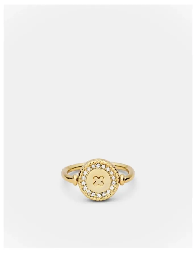 Mimco Amulet Flip Ring in Gold