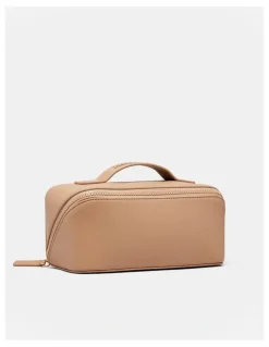 Mimco Atomic Medium Cosmetic Case in Foundation