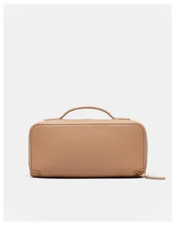 Mimco Atomic Medium Cosmetic Case in Foundation