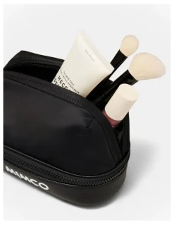 Mimco Atomic Soft Cosmetic Case in Black