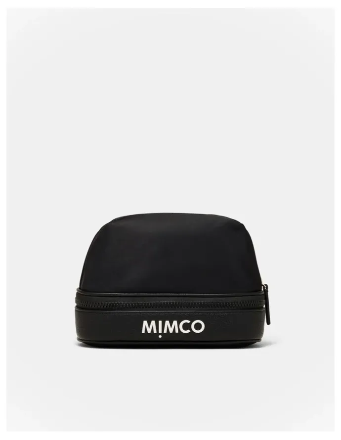 Mimco Atomic Soft Cosmetic Case in Black