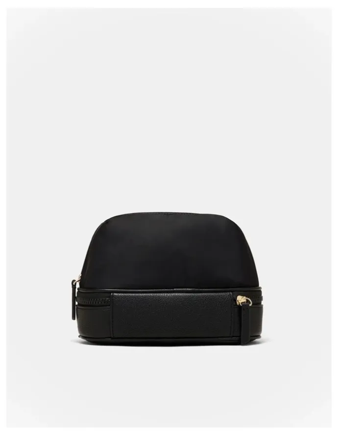 Mimco Atomic Soft Cosmetic Case in Black