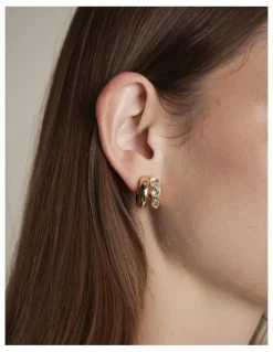 Mimco Aurelune Hoop Earrings in Gold