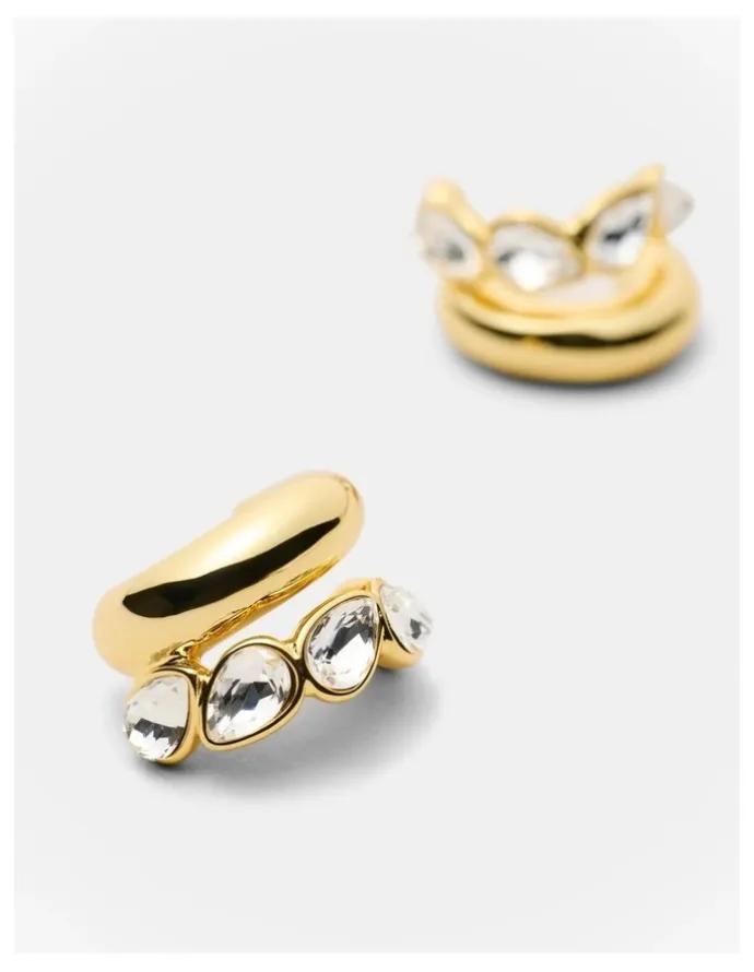 Mimco Aurelune Hoop Earrings in Gold