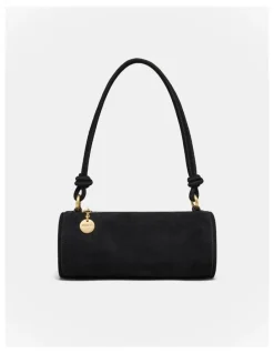 Mimco Barrel Mini Shoulder Bag in Black