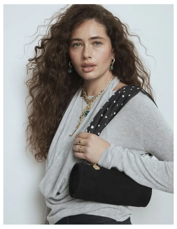Mimco Barrel Mini Shoulder Bag in Black