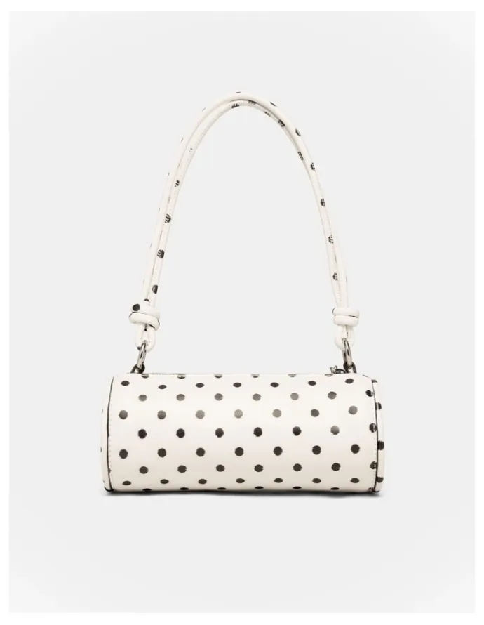 Mimco Barrel Mini Shoulder Bag in Dot Print