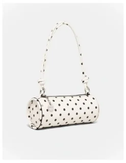 Mimco Barrel Mini Shoulder Bag in Dot Print
