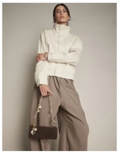 Mimco Barrel Mini Shoulder Bag in Chocolate