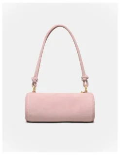 Mimco Barrel Mini Shoulder Bag in Pink Salt