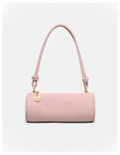 Mimco Barrel Mini Shoulder Bag in Pink Salt