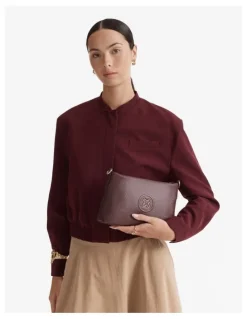 Mimco Bay Crossbody Bag in Mahogany